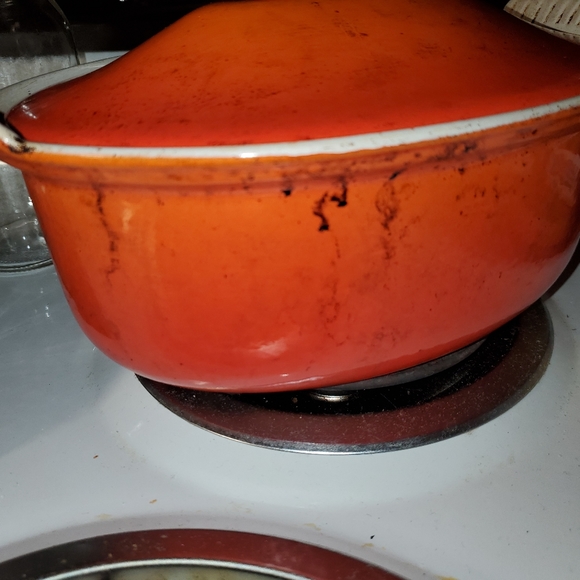 Le Creuset Other Vintage Le Creuset Flame Orange Dutch Oven Size 26